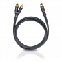 Сабвуферный кабель Oehlbach BOOOM! Y-adapter cable, anthracite 10.0m